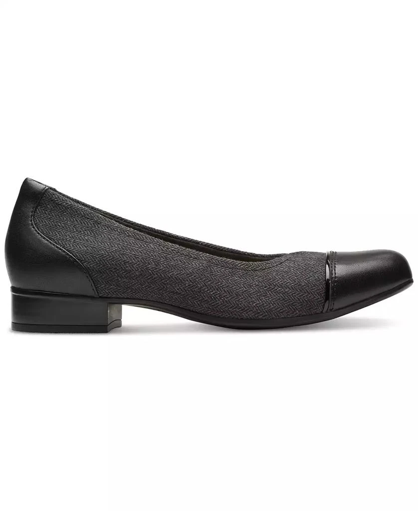 Clarks Women's Juliet Step Slip-On Cap-Toe Flats 2