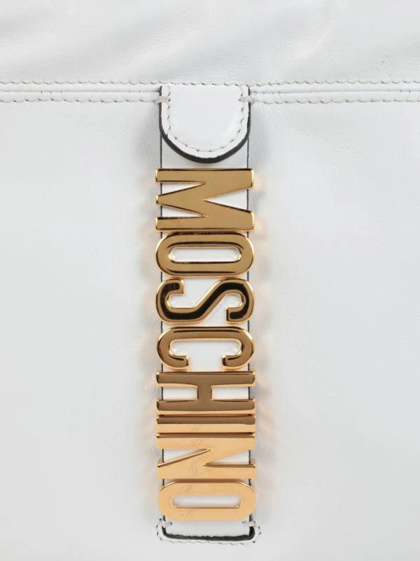 Moschino Logo Leather Crossbody Bag 5