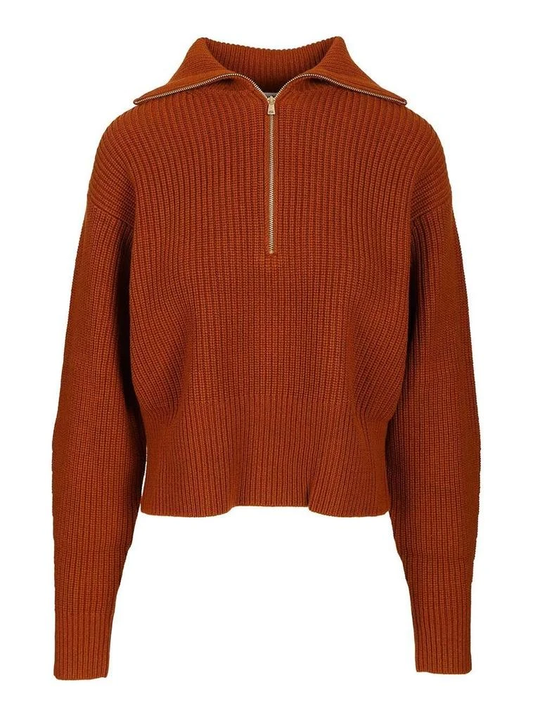 Max Mara Max Mara Nadar Quarter-Zip Knitted Jumper from Cettire