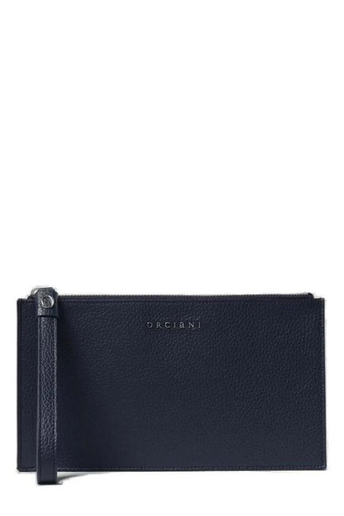 ORCIANI Orciani Micron Wristband Leather Pouch Bag 1