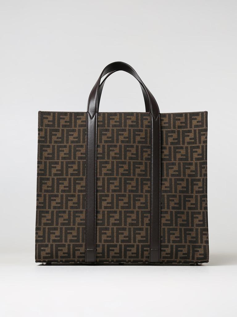 Fendi Fendi shopper bag in fabric with jacquard FF monogram