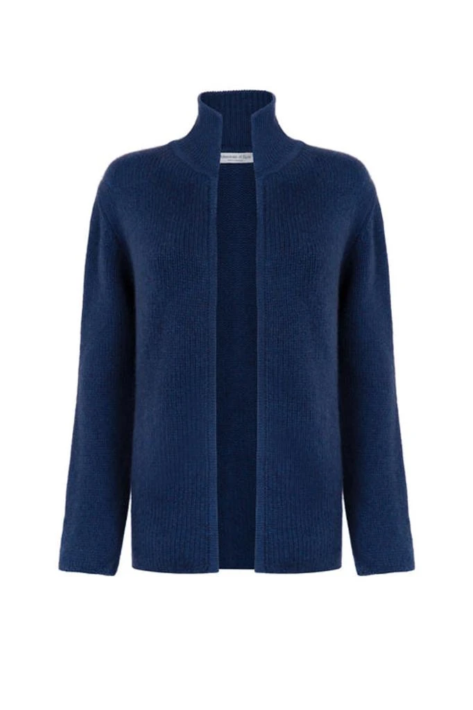 Johnstons of Elgin Edge to edge cashmere cardigan 1