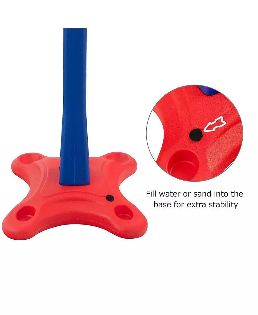 SUGIFT Kids Adjustable Height Basketball Hoop Stand 3