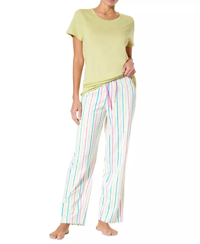 Hue Women's Short-Sleeve Pajama Top 7