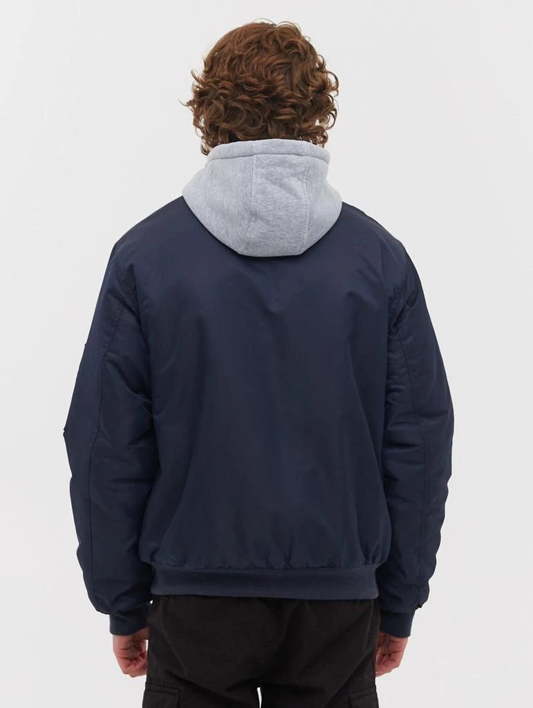 Bench. Bomper Fleece Hood Bomber Jacket - 5