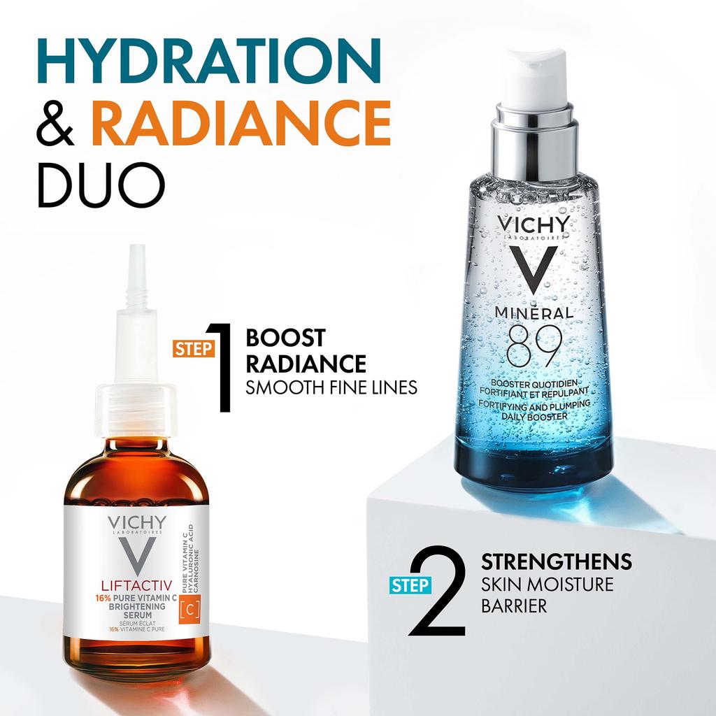 Vichy Vichy Hydration and Radiance Duo with Vitamin C and Hyaluronic Acid