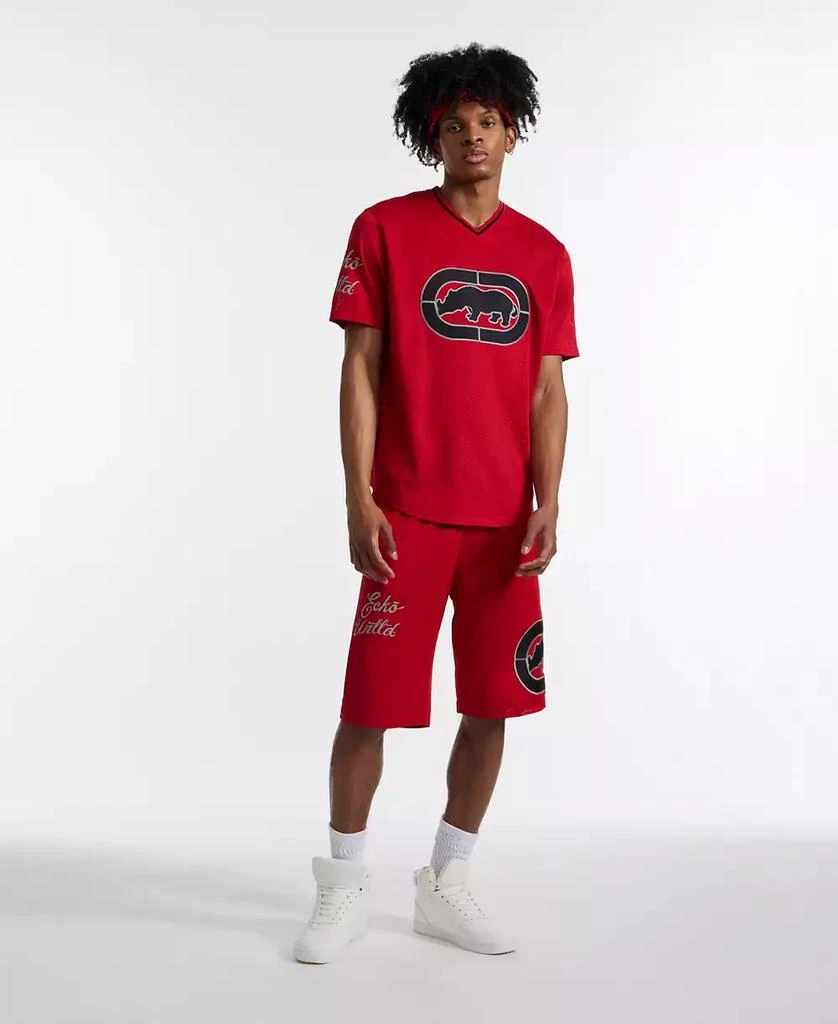 Ecko Unltd Men's Touch Base Birdseye Mesh Shorts 3