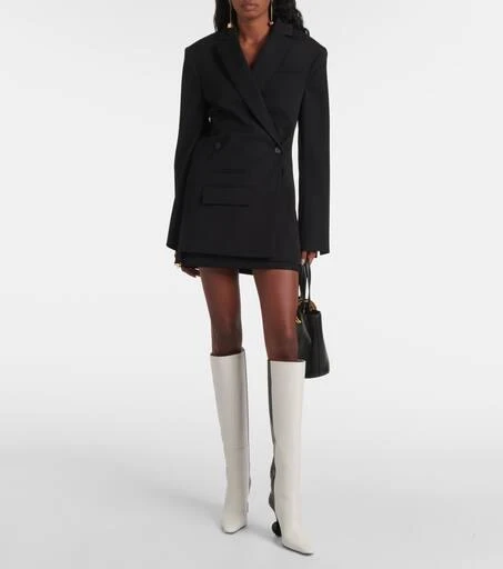 Jacquemus Les Bottes Bisou leather knee-high boots 3