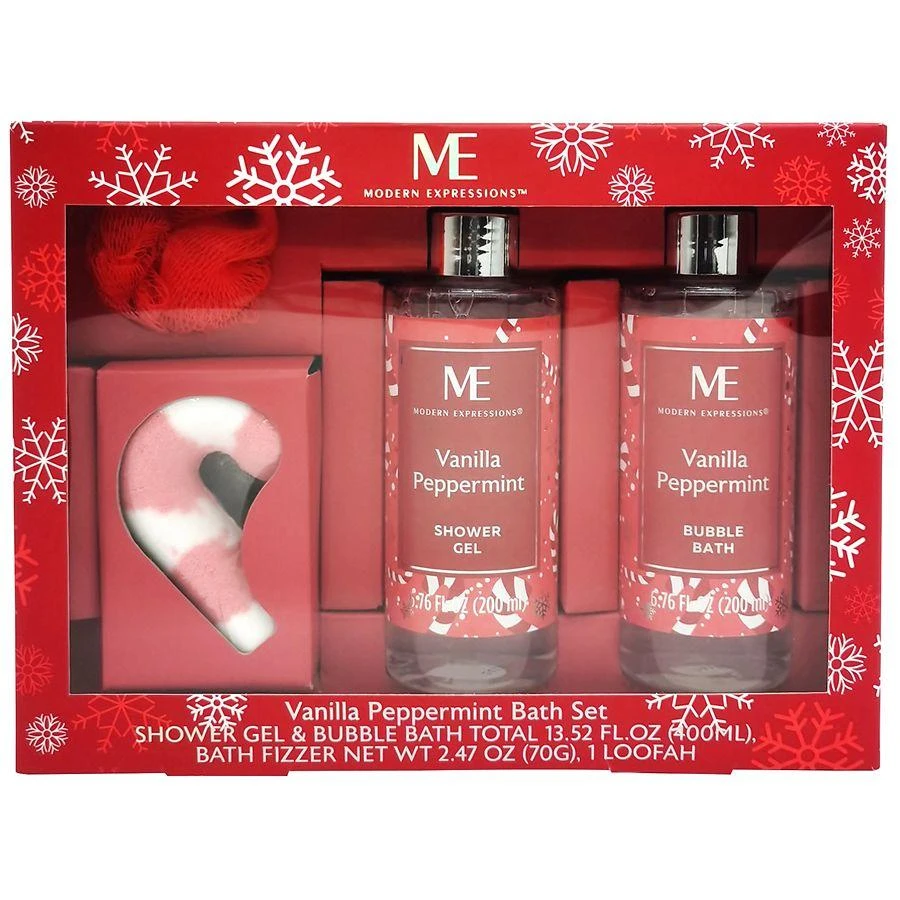 Modern Expressions Bath Set Vanilla Peppermint 1