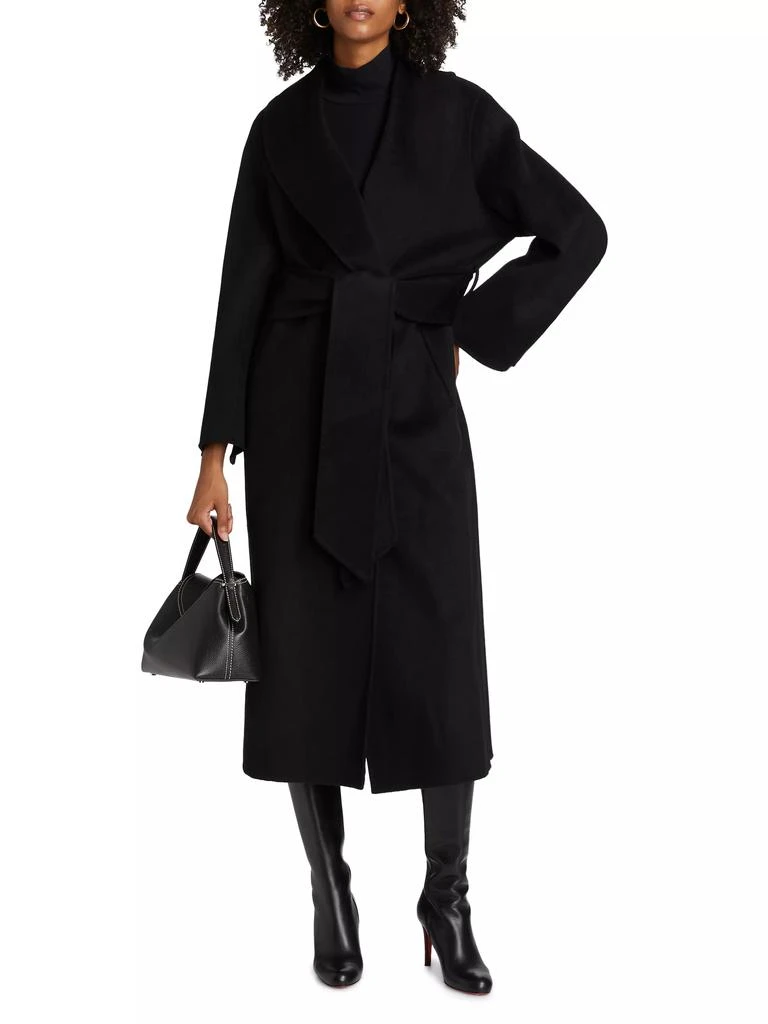 Mercer Collective Grace Wrap Wool Coat 2