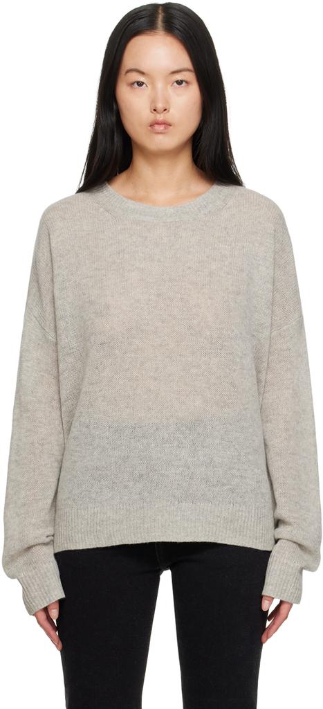 6397 Gray Off-Gauge Sweater