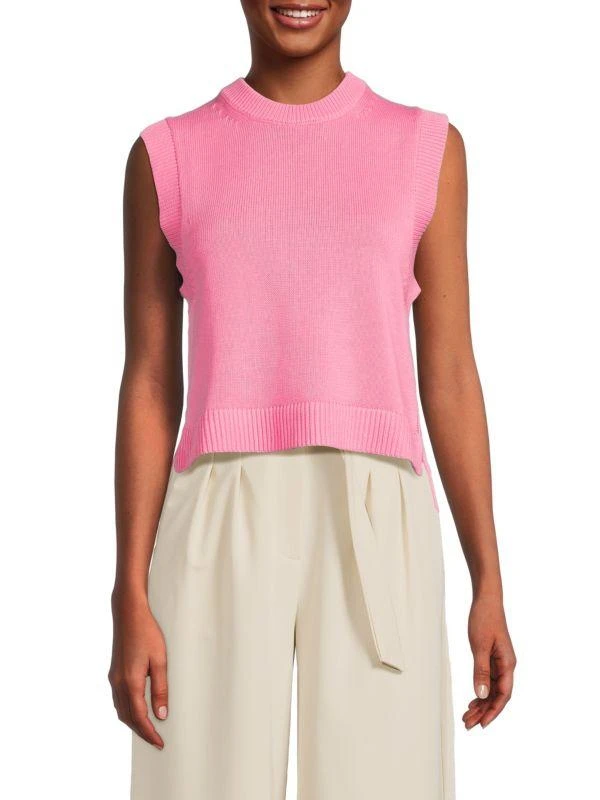 French Connection Mozart Crewneck Sweater Vest 1