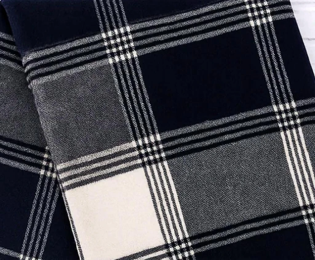 Leto Collection Leto Collection - Oversized Flannel Tassel Scarf 2