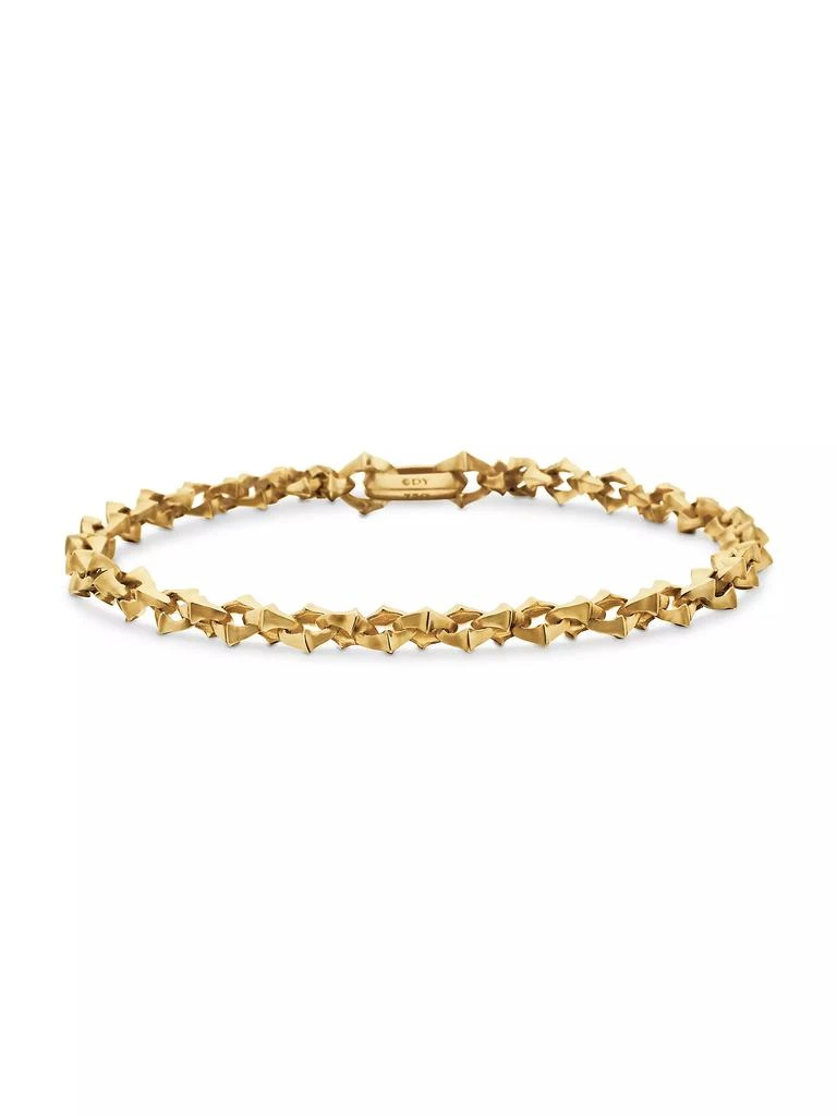 David Yurman Armory Chain Bracelet In 18K Yellow Gold 1