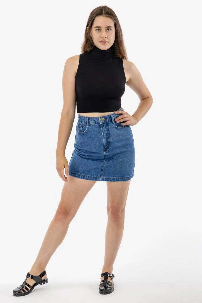 Los Angeles Apparel RDNW33 - Denim High Waist Pencil Skirt 16