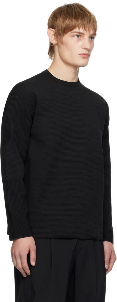 DESCENTE Black FusionKnit Crewneck T-shirt 2