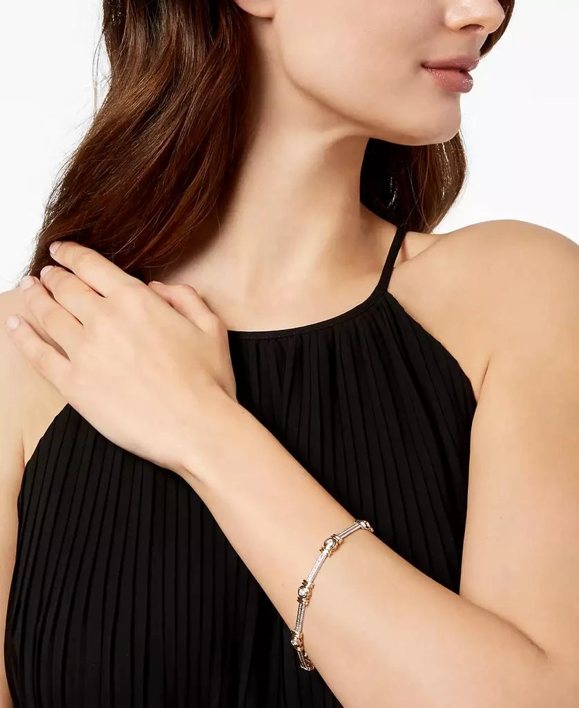 Macy's Diamond Bracelet (1 ct. t.w.) in 14k White & Yellow Gold 2
