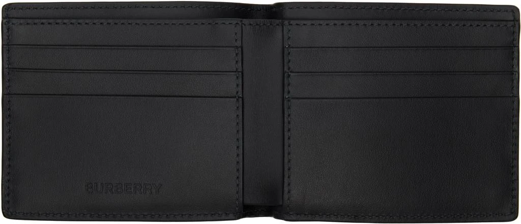Burberry Black
Gray Check Slim Wallet 3