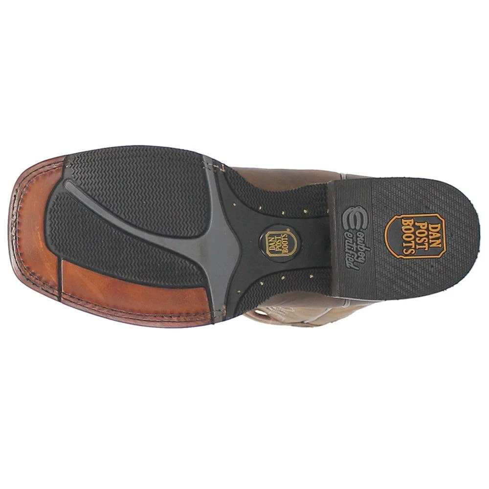 Dan Post Boots Abram Square Toe Cowboy Boots 4
