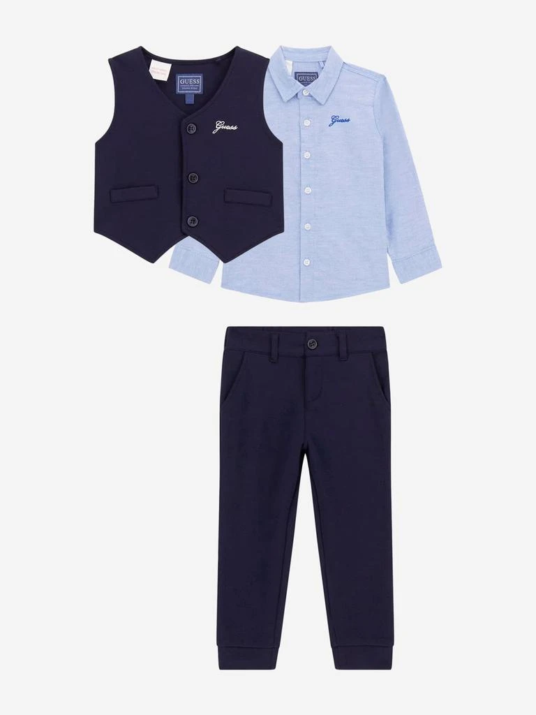 GUESS Boys 3 Piece Outfit Set in Navy 1