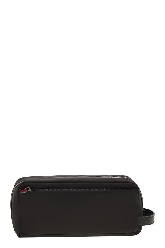 Kiton Kiton Beauty Case In Nylon