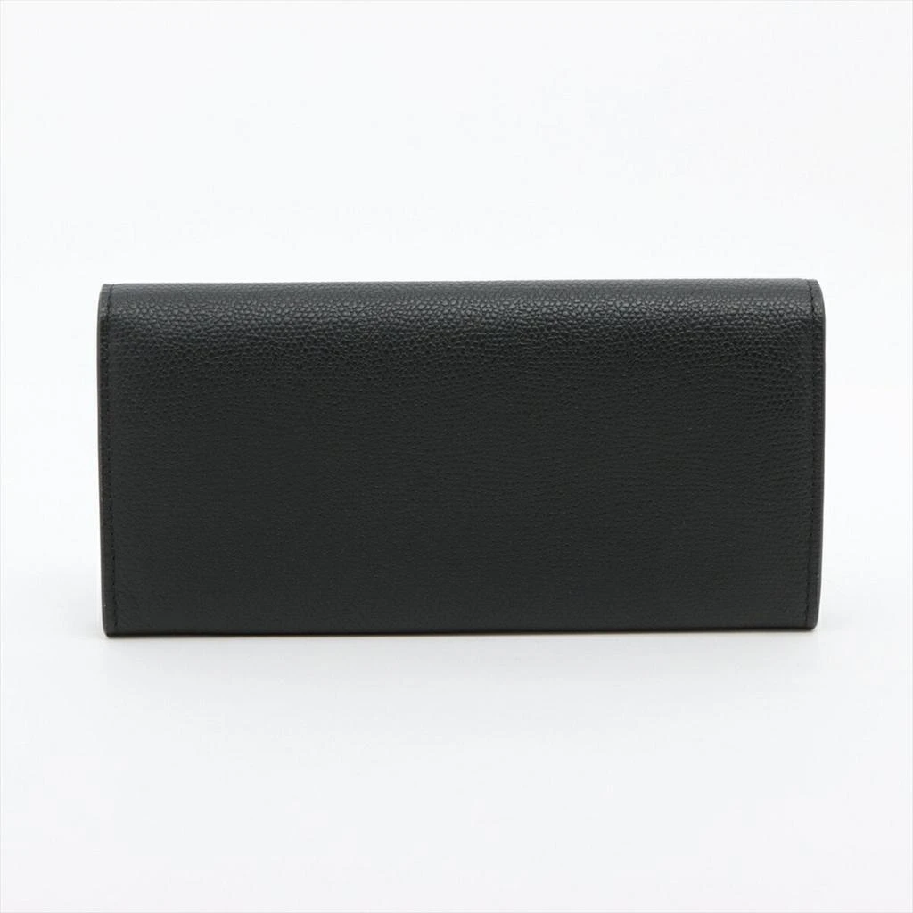 VALEXTRA Leather Long Wallet (Bi-Fold) (Pre-Owned) 2