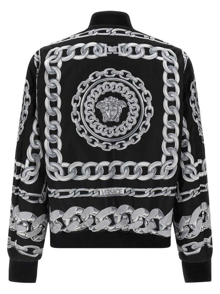 Versace Versace 
Medusa Chains
 Reversible Bomber Jacket 3