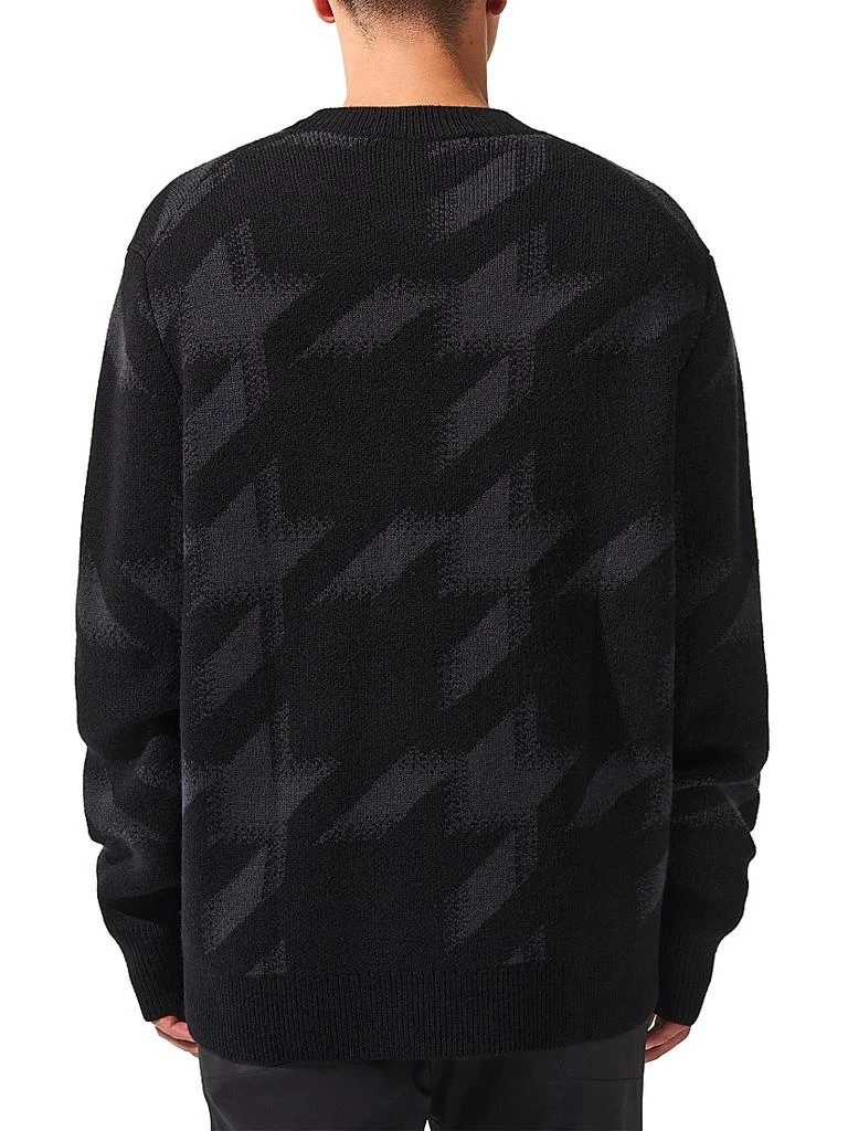 PERFECT MOMENT Cole Houndstooth Merino Knit Sweater 4