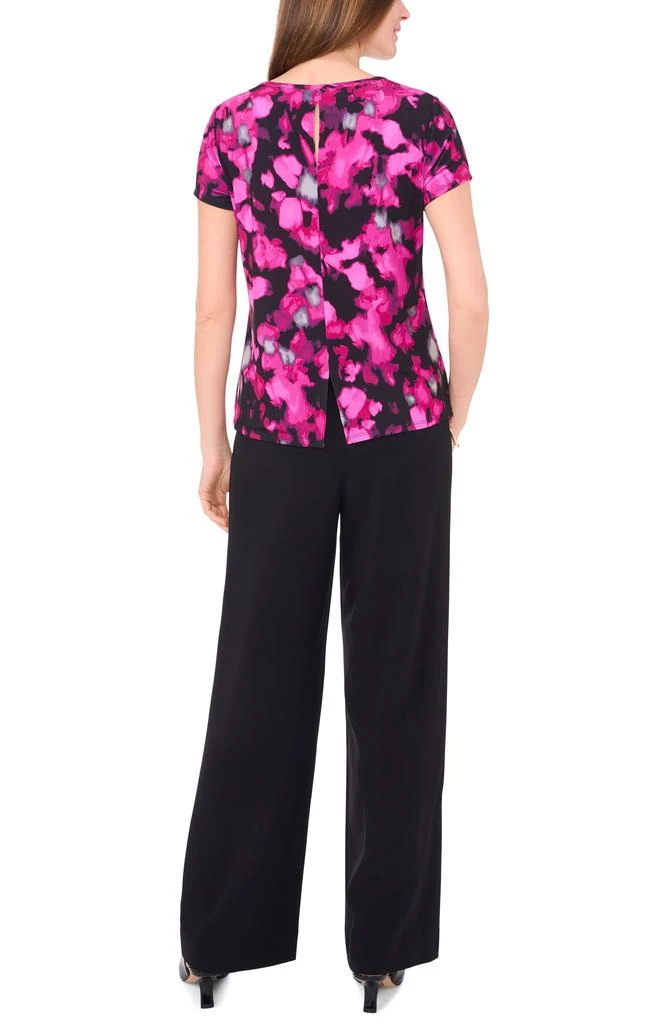 Vince Camuto Abstract Floral Print T-Shirt 3
