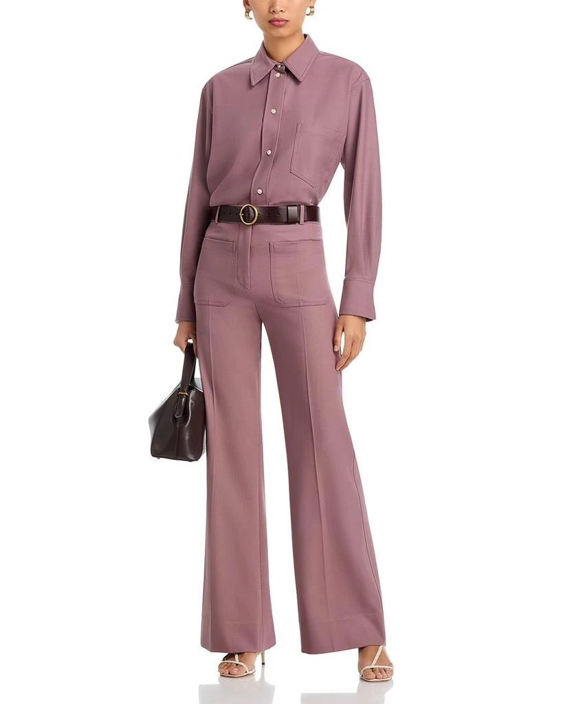 Victoria Beckham Cropped Shirt 2