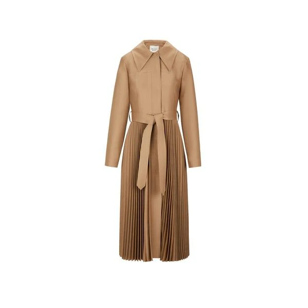 A.W.A.K.E. Mode Pleated coat 1