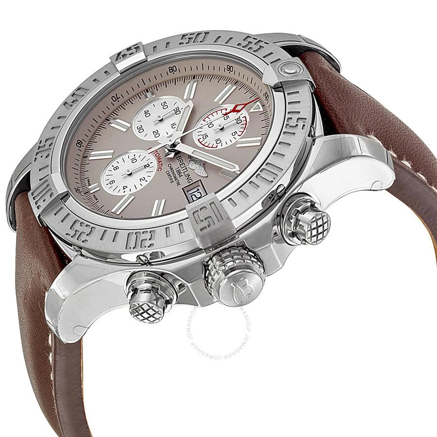 BREITLING Pre-owned Breitling Super Avenger II Chronograph Automatic Chronometer Silver Dial Men's Watch A1337111-G779-443X-A20BA.1 2