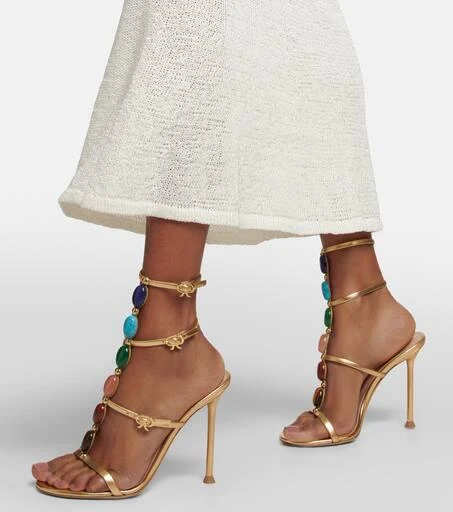 Gianvito Rossi Shanti embellished leather sandals 7