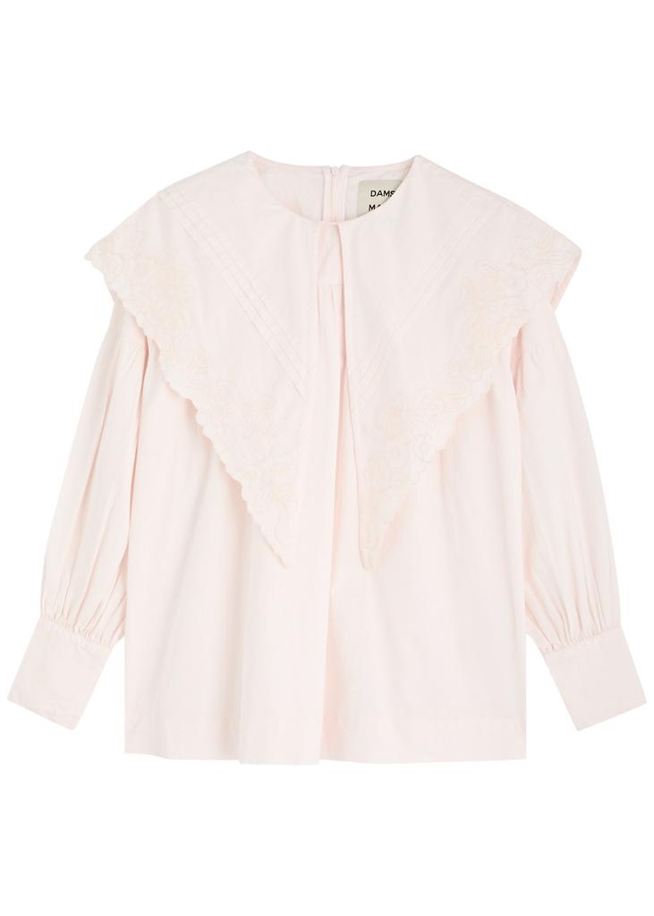 DAMSON MADDER Candy broderie anglaise cotton blouse