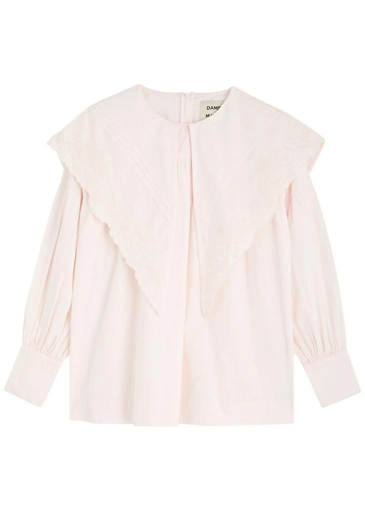 DAMSON MADDER Candy broderie anglaise cotton blouse 1