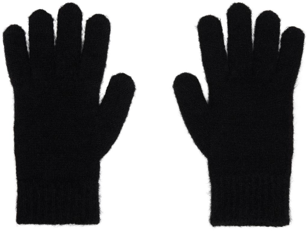 Vivienne Westwood Black Fluffy Gloves