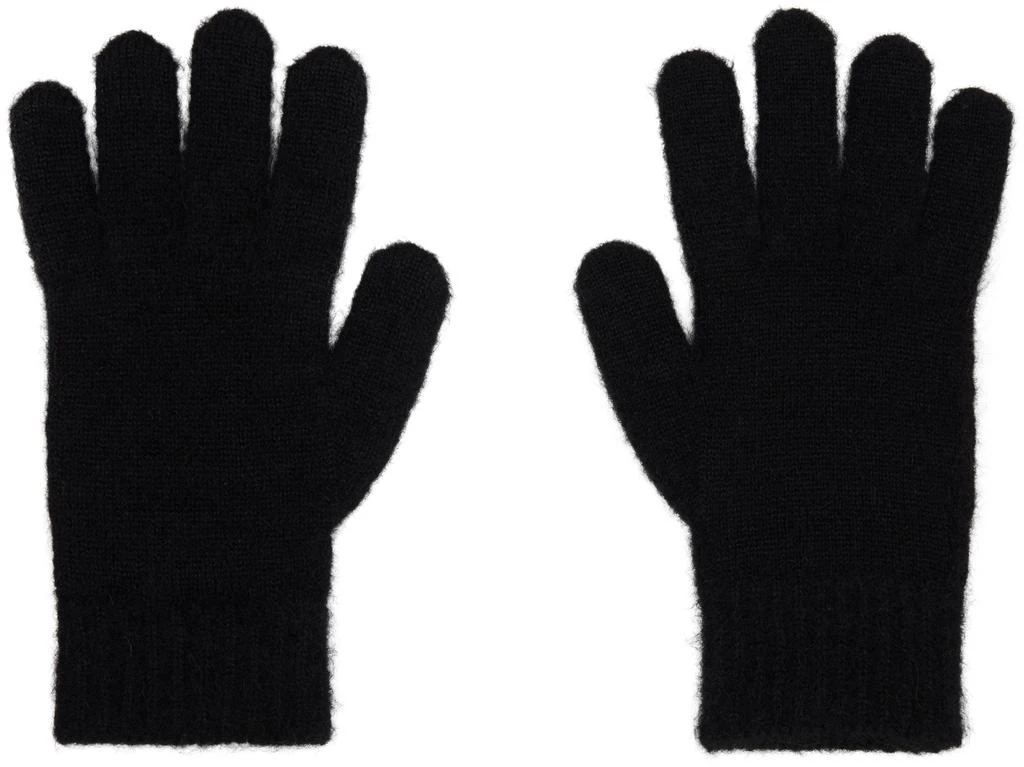 Vivienne Westwood Black Fluffy Gloves 2