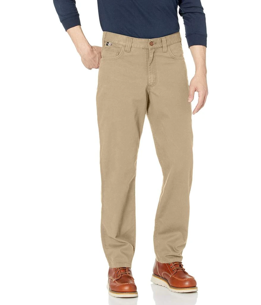 Carhartt Flame-Resistant Rugged Flex® Relaxed Fit Canvas Five-Pocket Work Pants 1