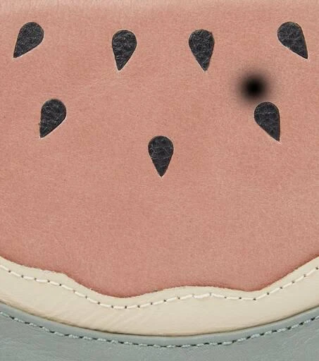 Donsje Nanoe Watermelon leather shoulder bag 4