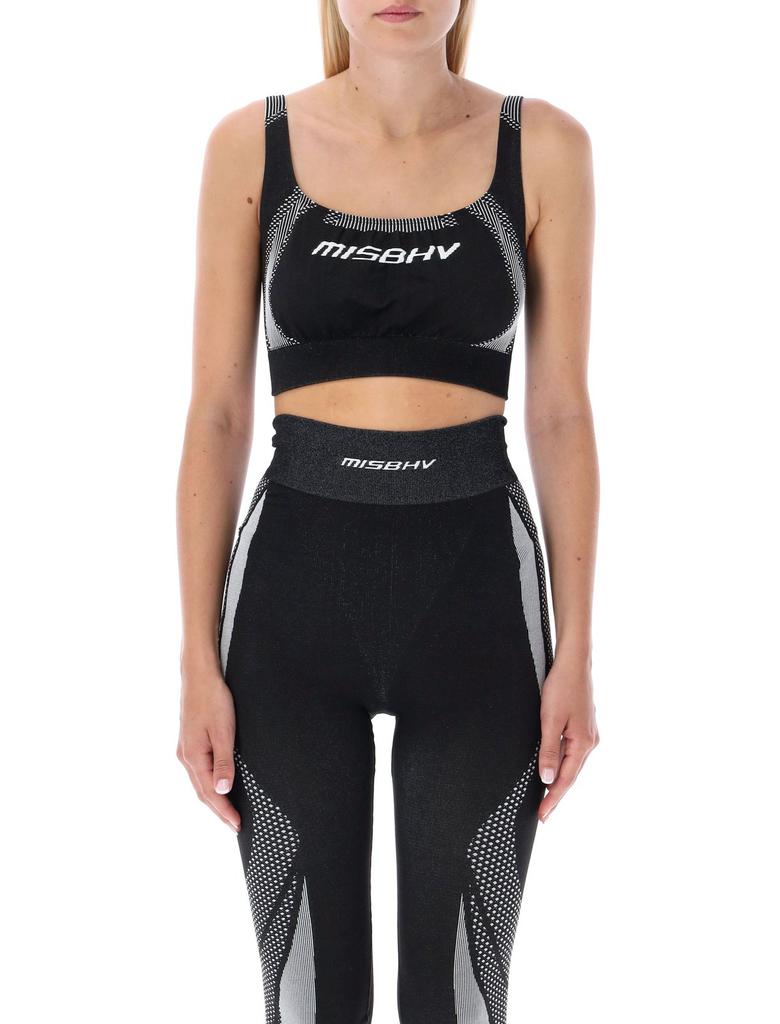 Misbhv Misbhv Logo-Printed Performance Sport Bra