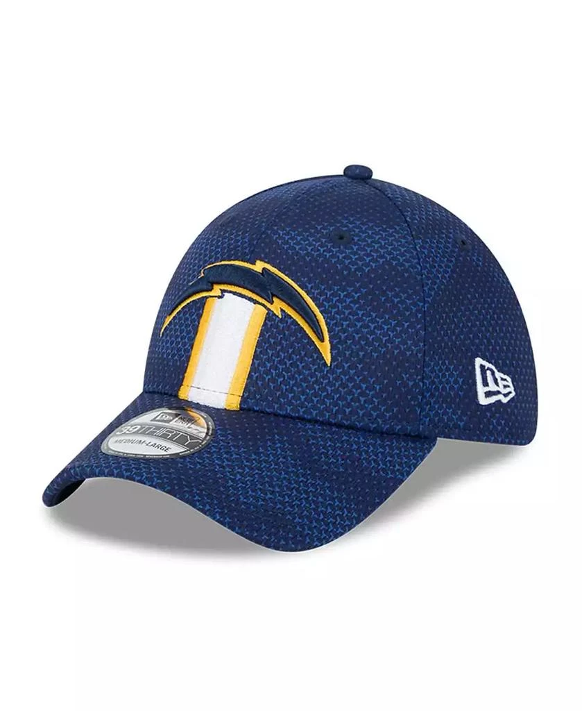 New Era Men's Navy Los Angeles Chargers 2024 Sideline 39THIRTY Flex Hat 1