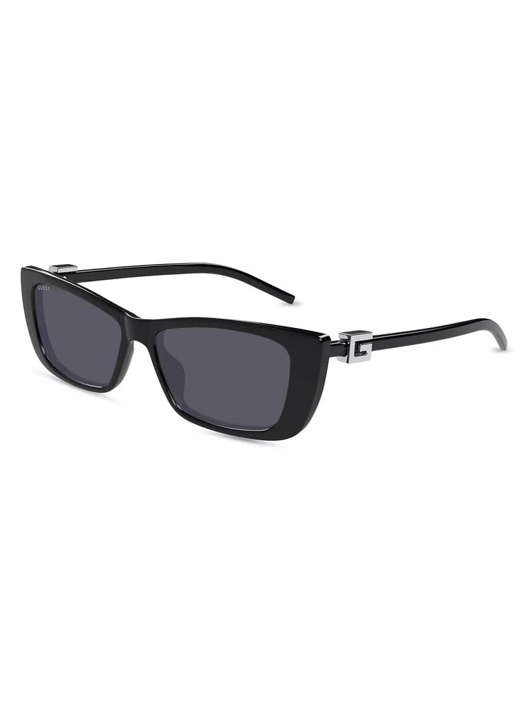 Gucci G String 53MM Cat-Eye Sunglasses 1