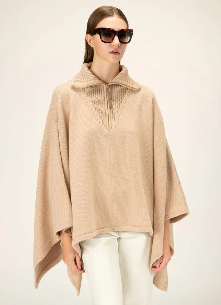 Bally Ribbed Cape 1
