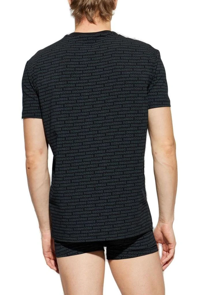 DSQUARED2 Dsquared2 Allover Logo Printed Sleepwear Set 3