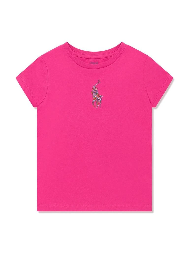Ralph Lauren Polo Ralph Lauren Kids Logo Printed Crewneck T-Shirt 1