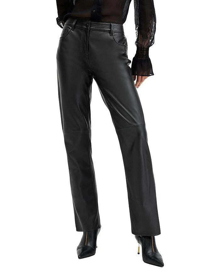 ALL SAINTS Saige Lea Leather Pants 7