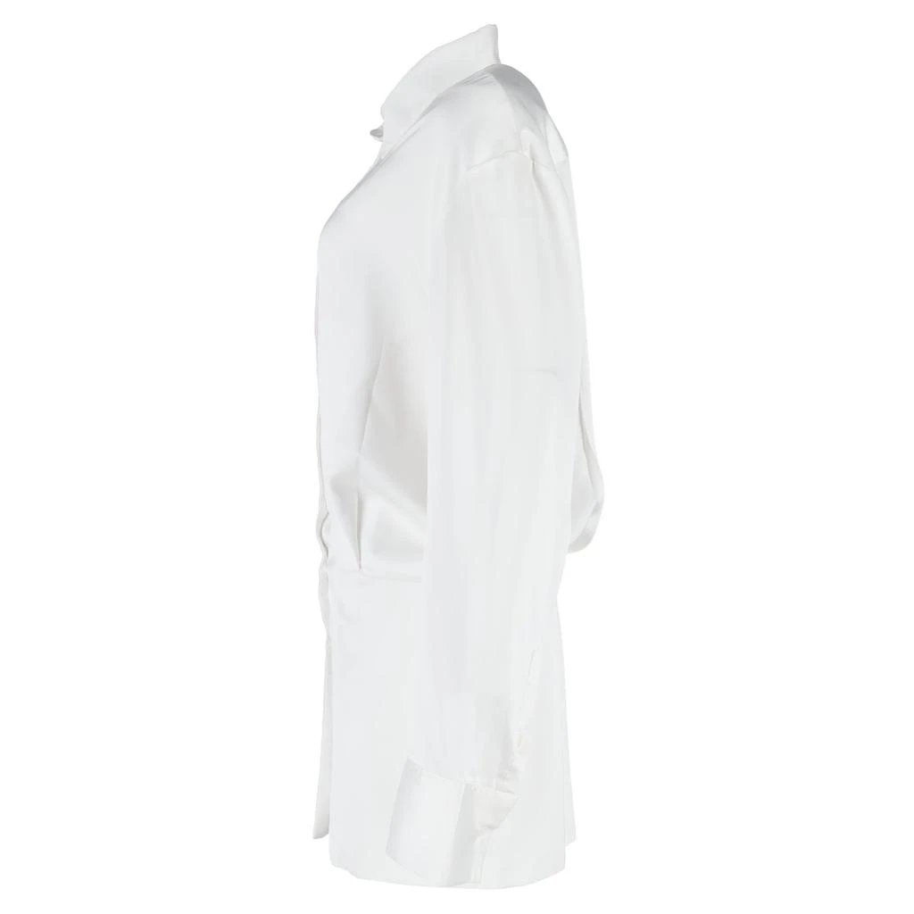 The Frankie Shop Oversized Shirt in White Cotton 2