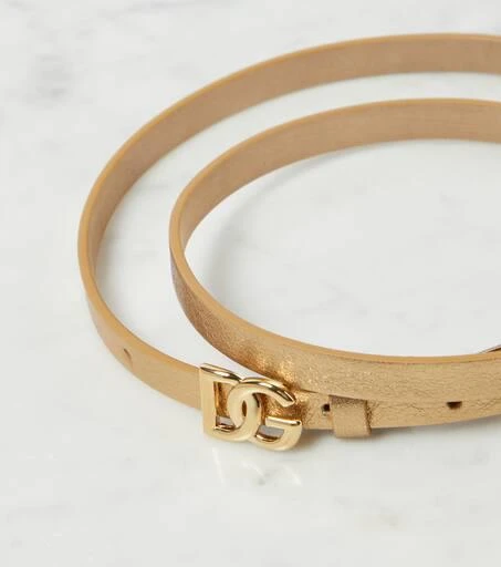 Dolce & Gabbana DG leather belt 3