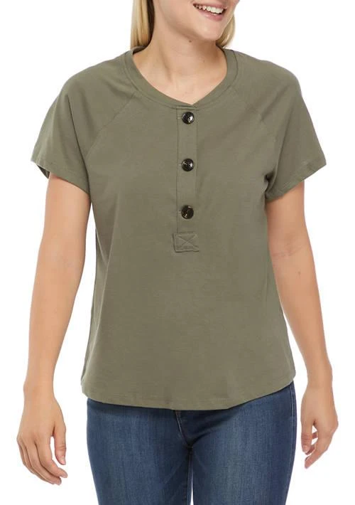 Love, Fire Juniors
 Tie Dye Henley Top 1