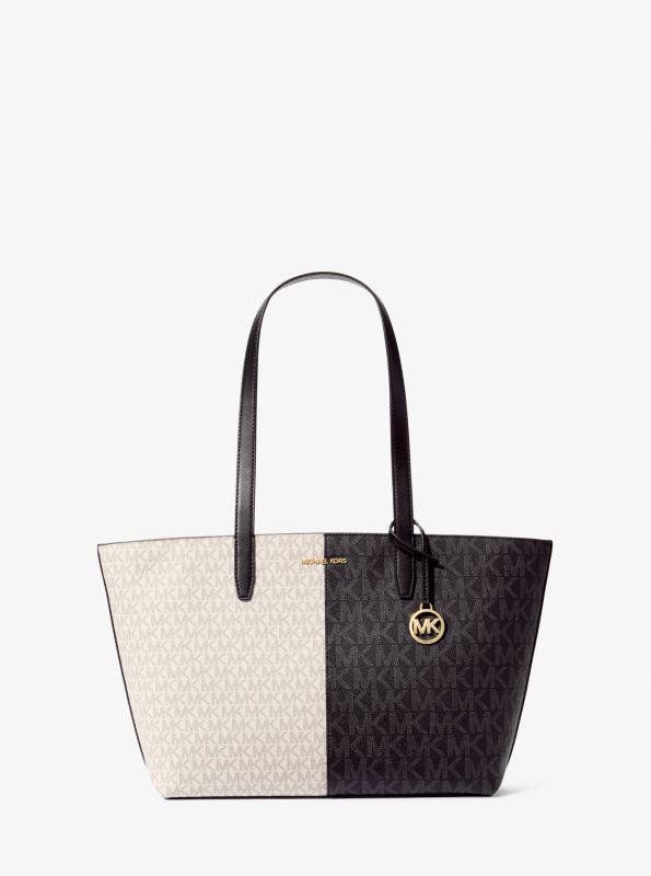 Michael Kors Jet Set Medium Two-Tone Logo Tote Bag